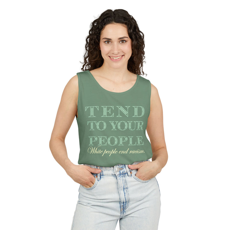 Tend To Your People Tank Top | Black Community Love