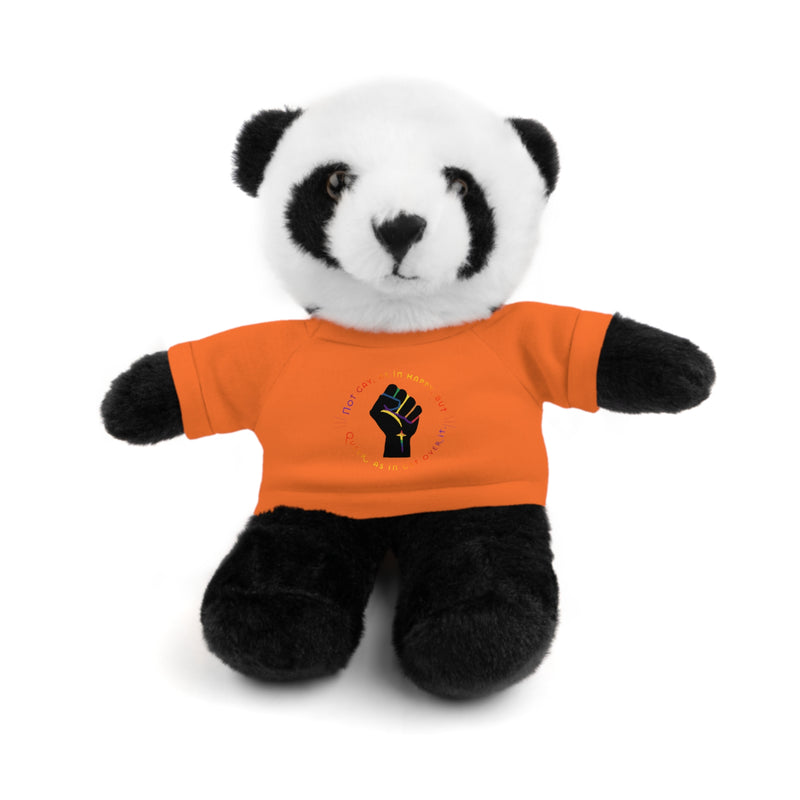 Get Used To It Stuffed Animal | Queer Pride Decor