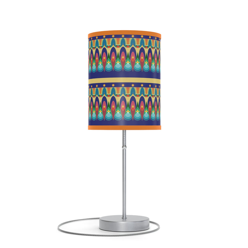 Our Sacred Temples Lamp on a Stand | Afrocentric Home Decor