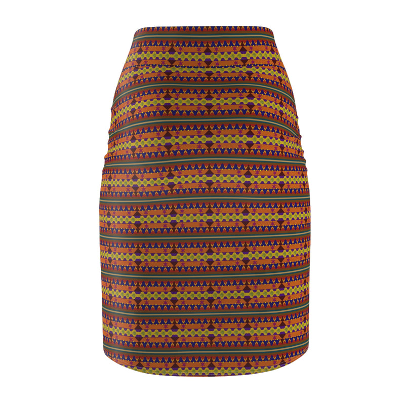 Kujichagulia Pencil Skirt | Black Self-Determination Art