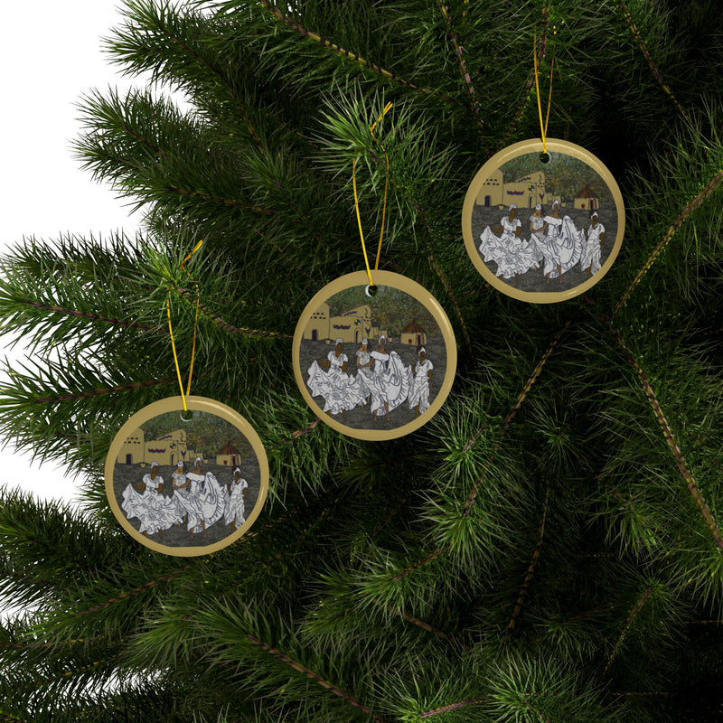 Celebration For Wombed Ones Ornament | Black Queer Art