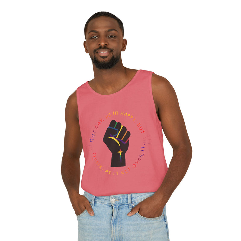 Get Used To It Tank Top | Queer Pride Apparel