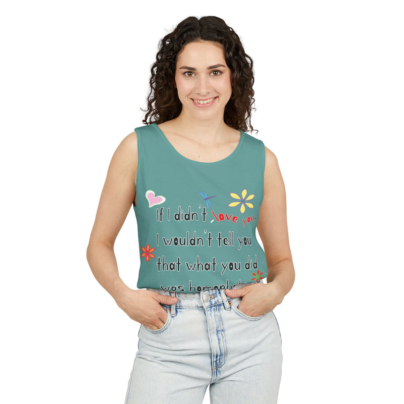 Love Wins (Anti-Homophobia) Tank Top | Queer Pride Apparel
