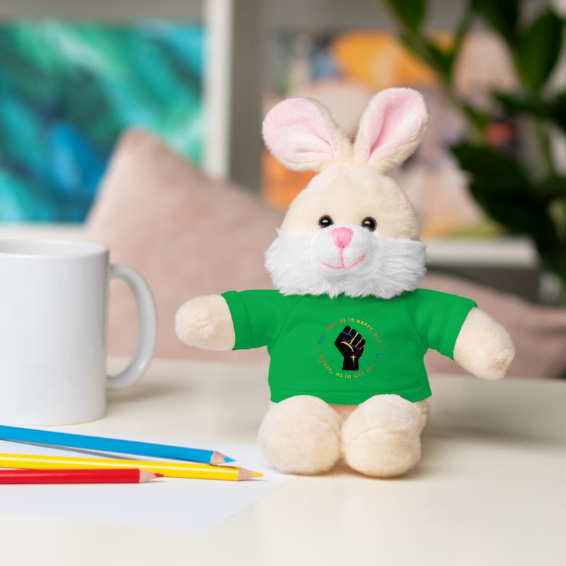 Get Used To It Stuffed Animal | Queer Pride Decor