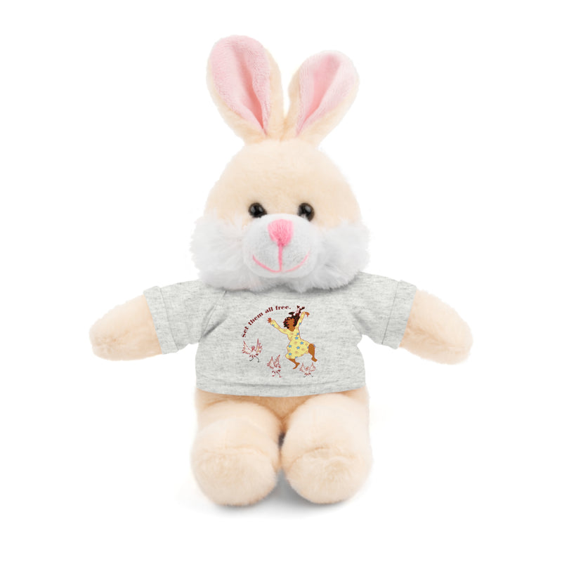 Set Em All Free Stuffed Animal | Black Liberation Decor
