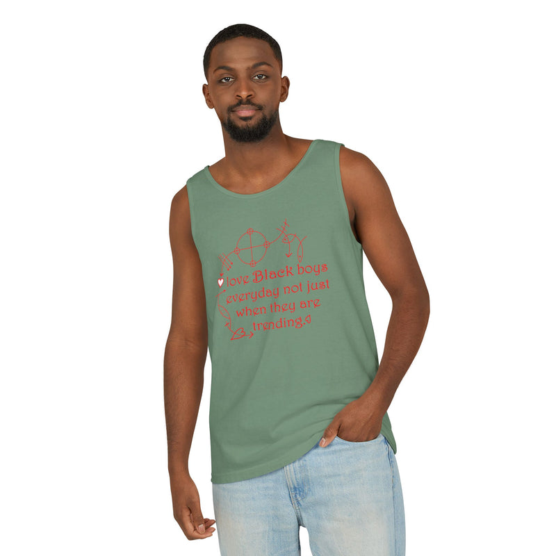 Love Black Boys Everyday Tank Top | Black Boy Joy