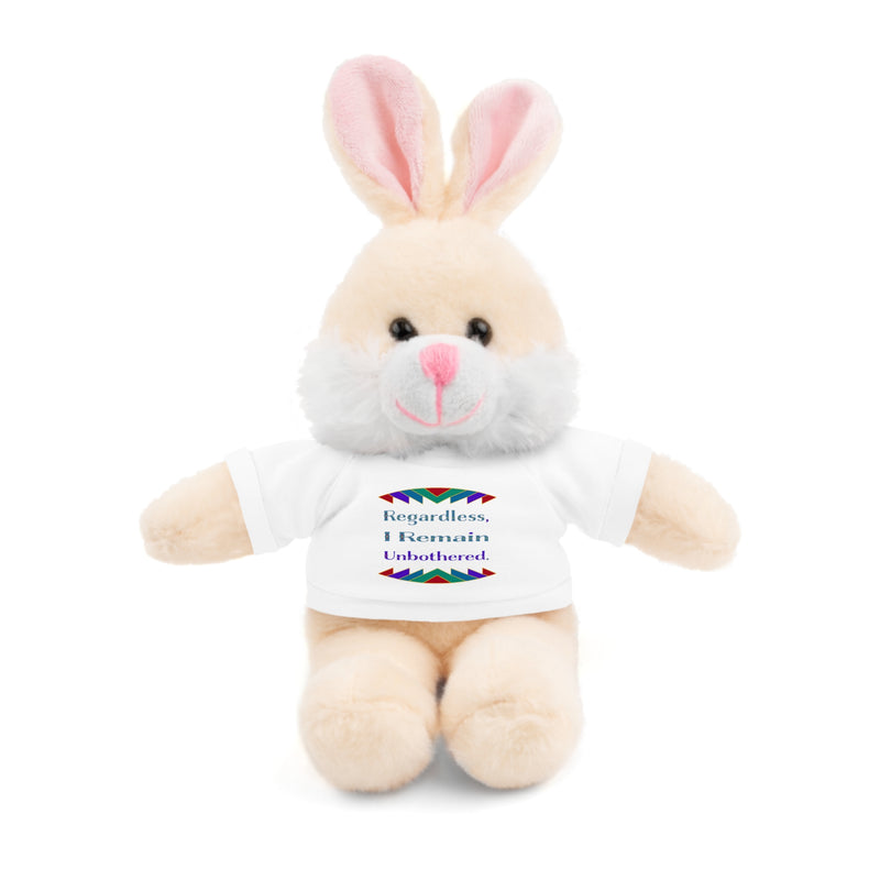Regardless, I Remain Unbothered Stuffed Animal | Black Pride Accessories