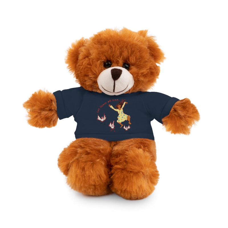 Set Em All Free Stuffed Animal | Black Liberation Decor
