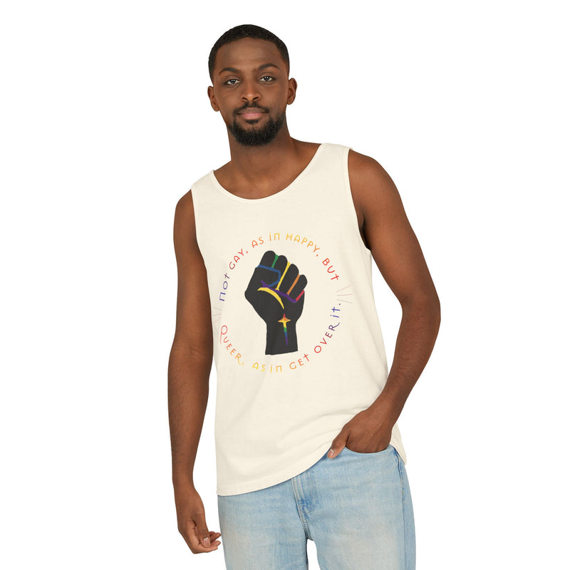 Get Used To It Tank Top | Queer Pride Apparel