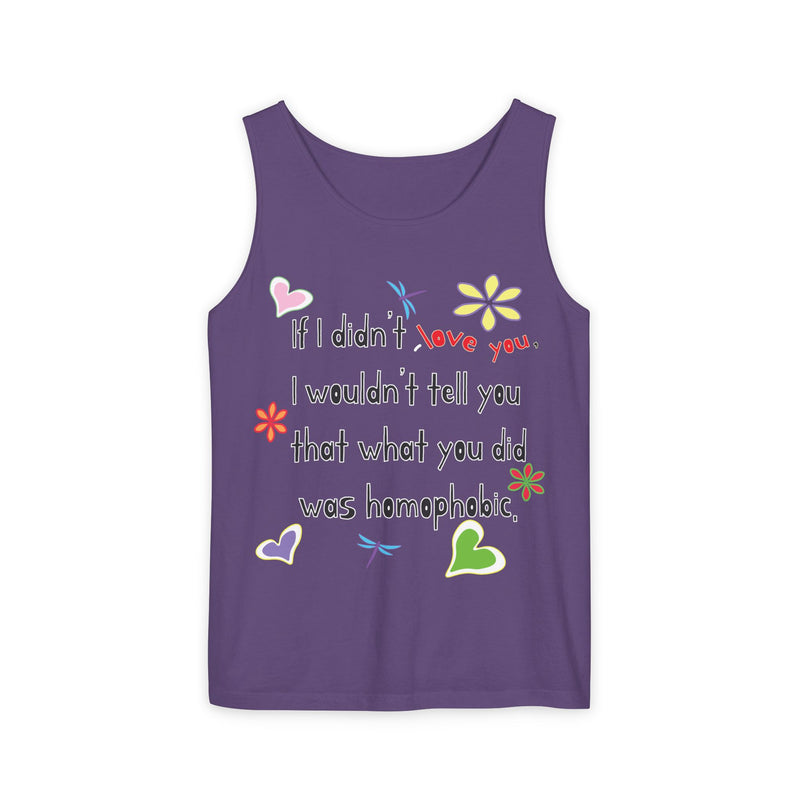 Love Wins (Anti-Homophobia) Tank Top | Queer Pride Apparel