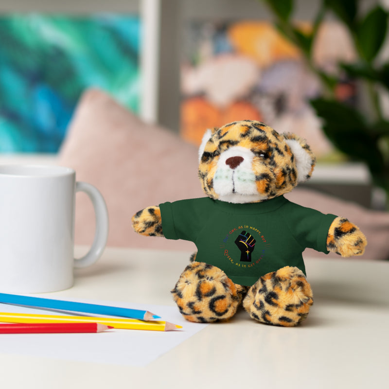 Get Used To It Stuffed Animal | Queer Pride Decor