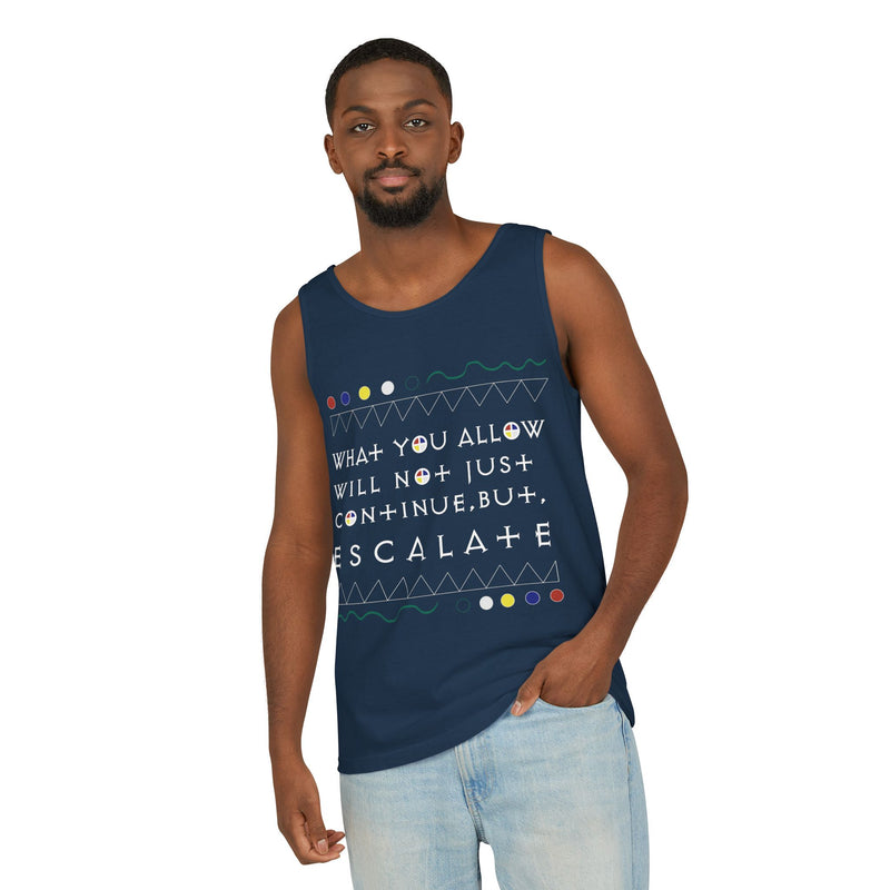 What You Allow... Tank Top | Black Empowerment Apparel