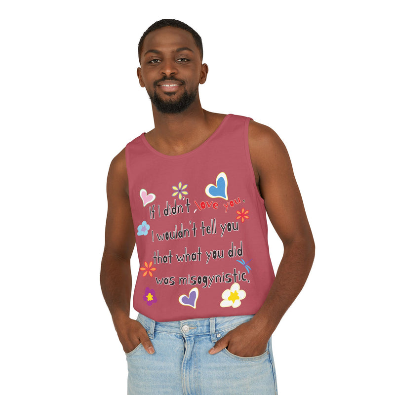 Love Wins (Anti-Misogyny) Tank Top | Black Queer Art