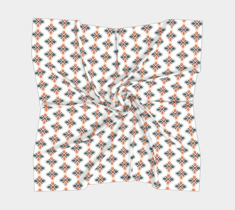 Nia Square Silk Scarf | Black Joy & Afrocentric Fashion