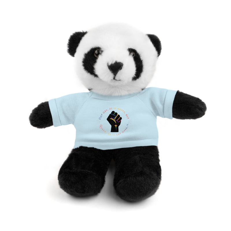 Get Used To It Stuffed Animal | Queer Pride Decor