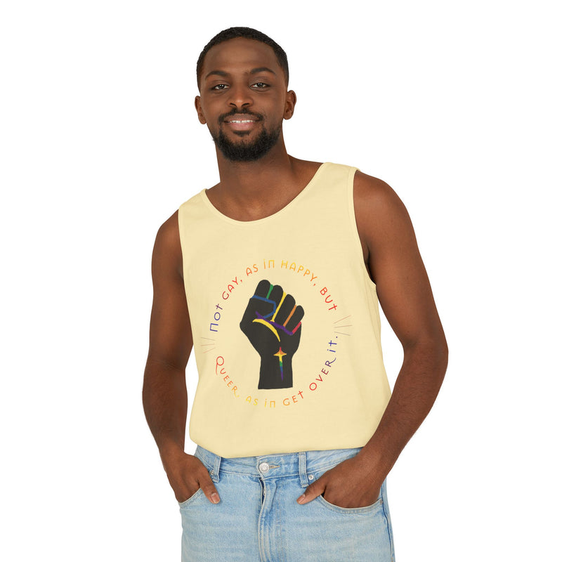 Get Used To It Tank Top | Queer Pride Apparel
