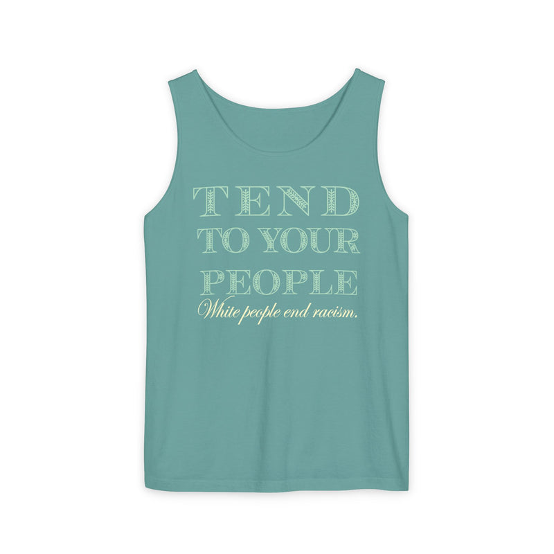 Tend To Your People Tank Top | Black Community Love