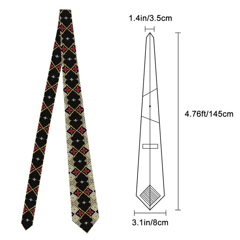 Issa Black Love Thang Necktie