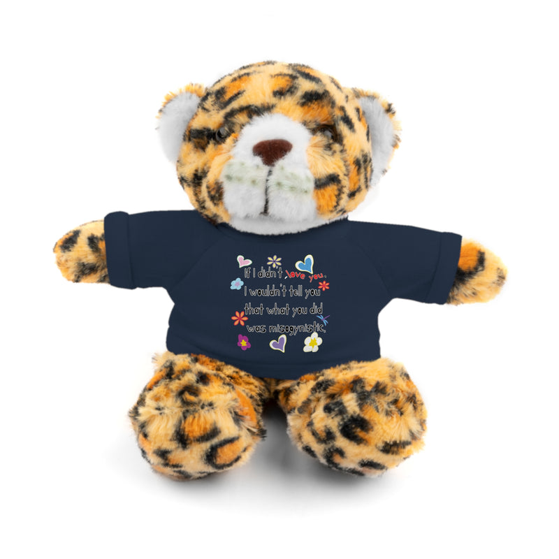 Love Wins (Anti-Misogyny) Stuffed Animal | Queer Affirming Gifts