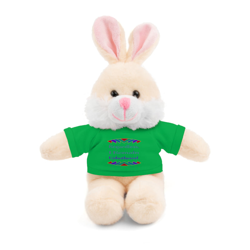 Regardless, I Remain Unbothered Stuffed Animal | Black Pride Accessories