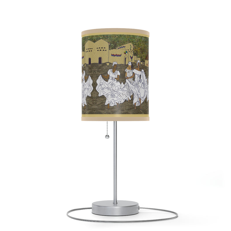 Celebration For Wombed Ones Lamp on a Stand | Black Queer Home Decor