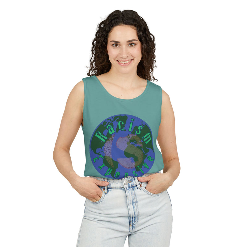 Racism Is Expensive Tank Top | Black Protest Art