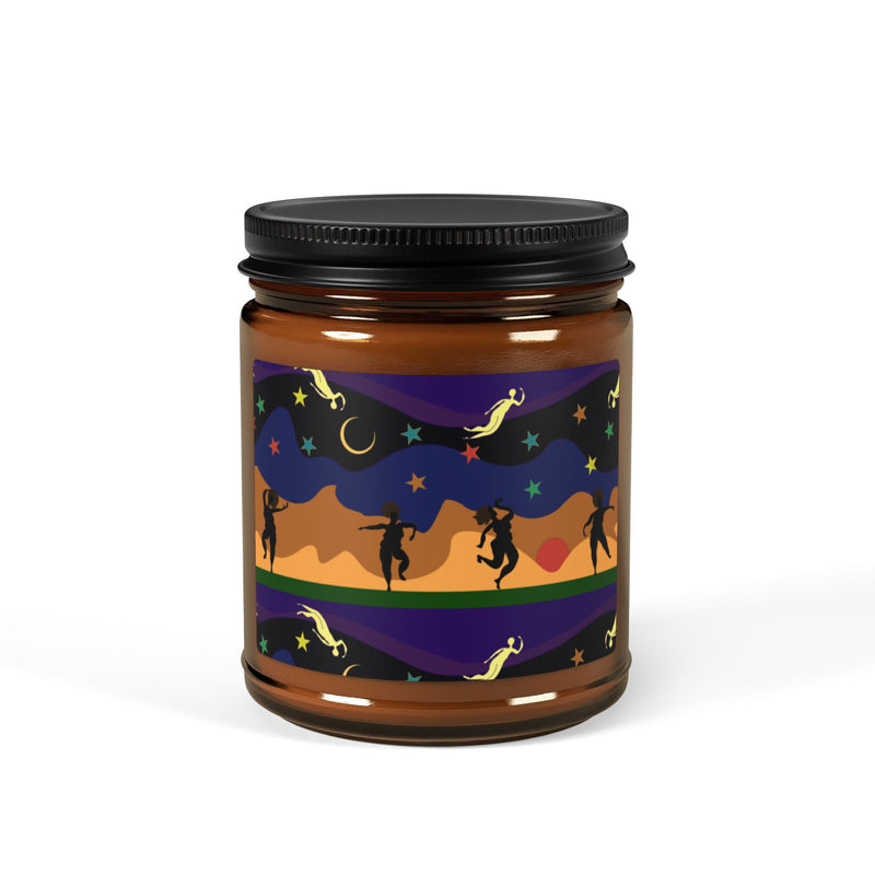 Autumn Dancers Soy Candle | Black Queer Home Decor