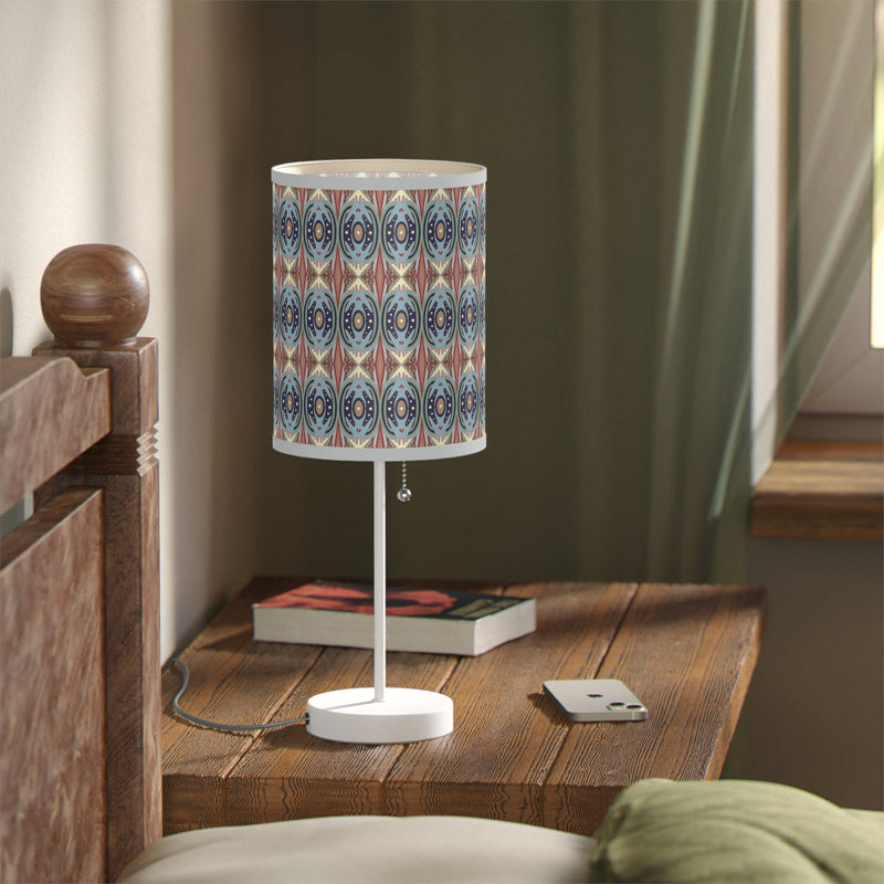 Exit The Cosmic Egg Lamp on a Stand | Queer Art & Afrocentric Home Decor