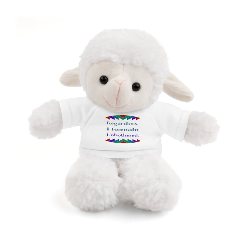 Regardless, I Remain Unbothered Stuffed Animal | Black Pride Accessories