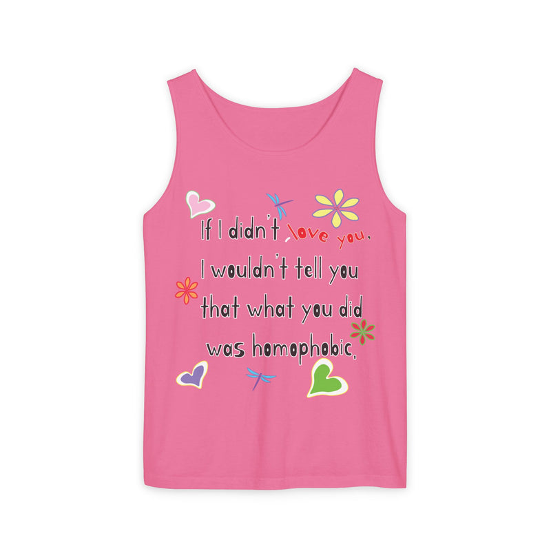 Love Wins (Anti-Homophobia) Tank Top | Queer Pride Apparel