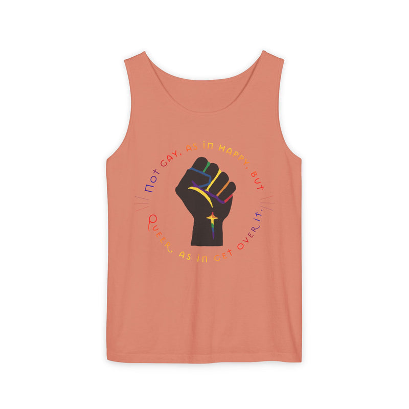 Get Used To It Tank Top | Queer Pride Apparel