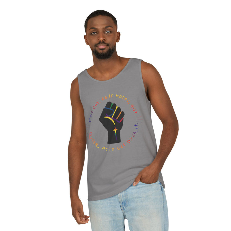 Get Used To It Tank Top | Queer Pride Apparel