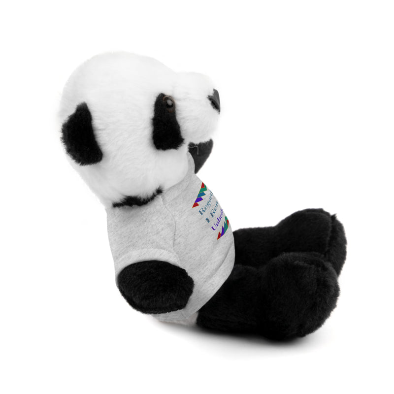 Regardless, I Remain Unbothered Stuffed Animal | Black Pride Accessories