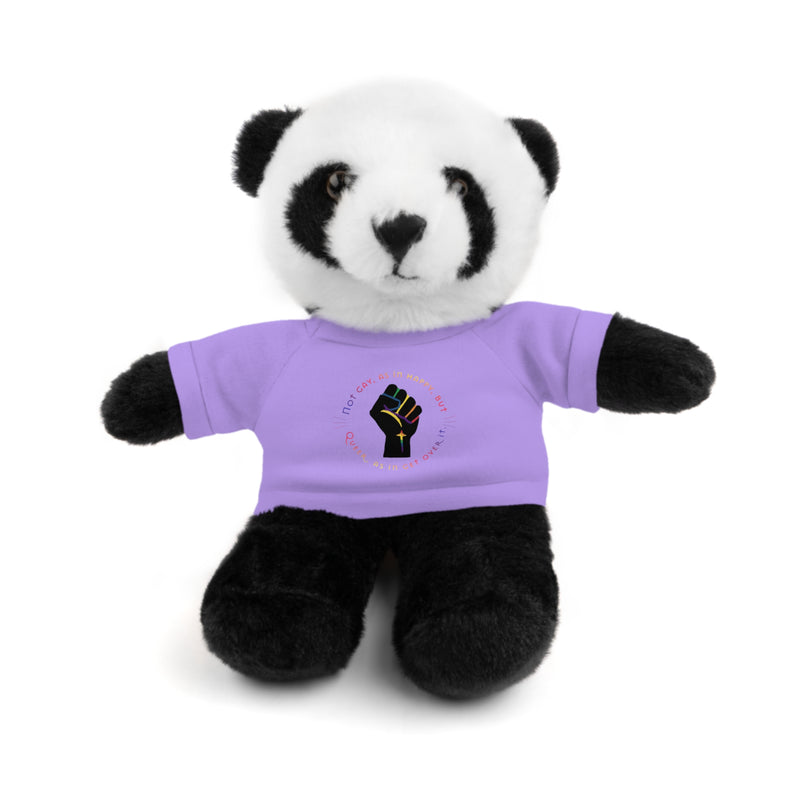 Get Used To It Stuffed Animal | Queer Pride Decor