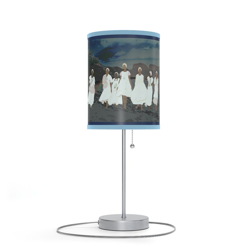 The Gathering Lamp on a Stand | Afrocentric Home Decor