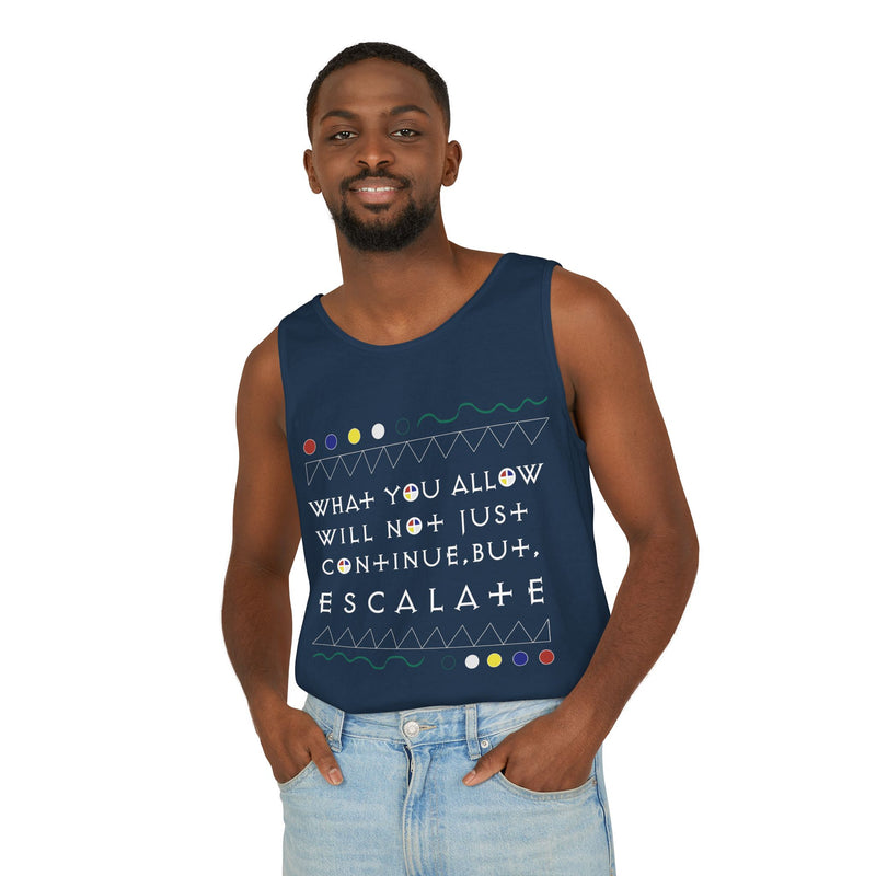 What You Allow... Tank Top | Black Empowerment Apparel