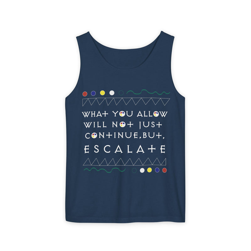 What You Allow... Tank Top | Black Empowerment Apparel