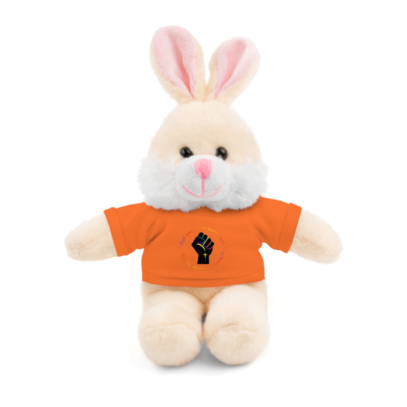 Get Used To It Stuffed Animal | Queer Pride Decor