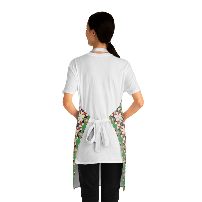 Umoja All Over Print Apron | Black Unity & Afrocentric Kitchen Decor