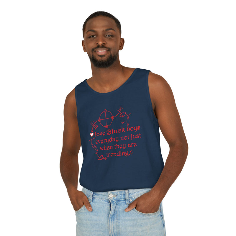 Love Black Boys Everyday Tank Top | Black Boy Joy