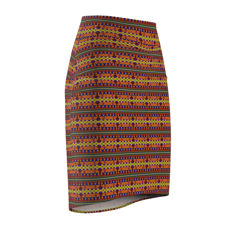 Kujichagulia Pencil Skirt | Black Self-Determination Art