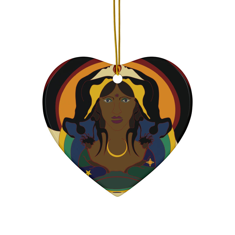 Spirit Mama Ceramic Ornaments | Black Queer Home Decor