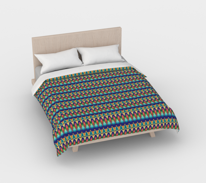 Our Sacred Temples Duvet Cover