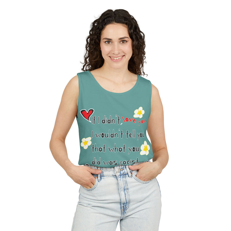 Love Wins (Anti-Racism) Tank Top | Black Pride Apparel
