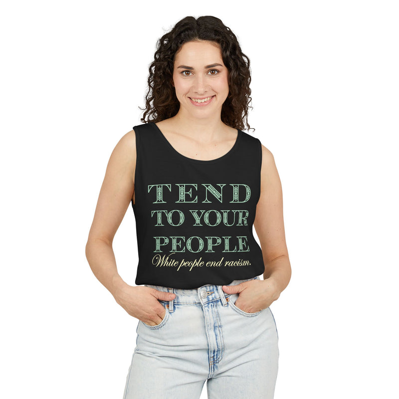 Tend To Your People Tank Top | Black Community Love