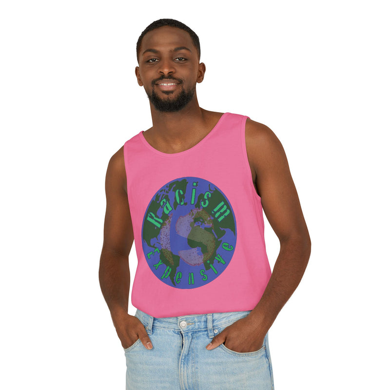 Racism Is Expensive Tank Top | Black Protest Art