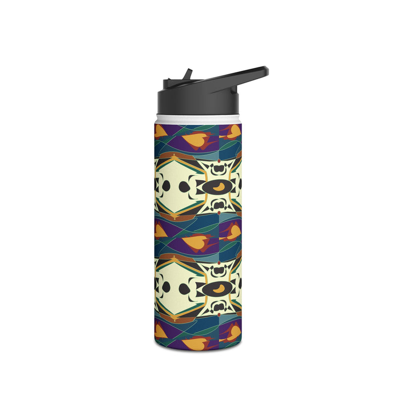 Spider Granma's Love Village Slender Water Bottle