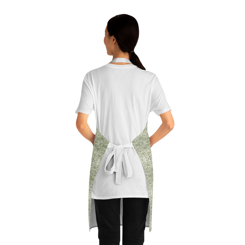 Spanish Moss All Over Print Apron | Southern Gothic Queer Art