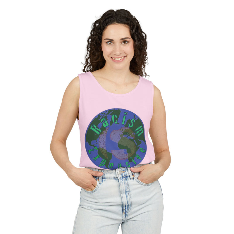 Racism Is Expensive Tank Top | Black Protest Art