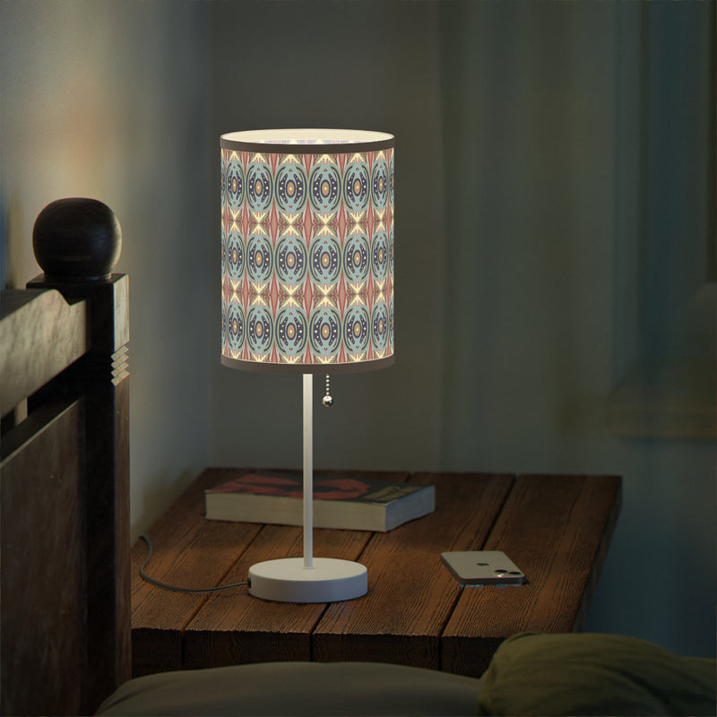Exit The Cosmic Egg Lamp on a Stand | Queer Art & Afrocentric Home Decor